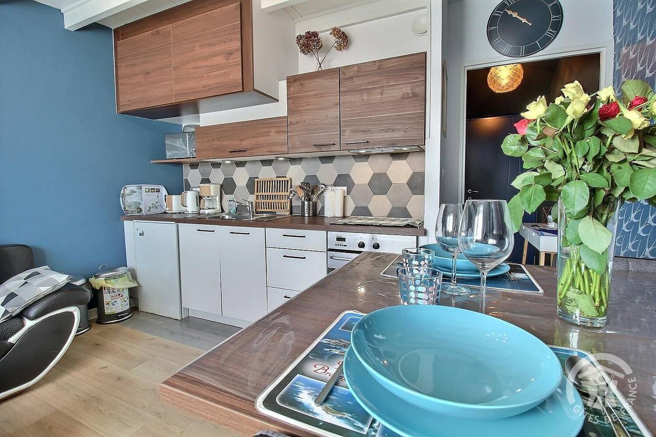 De la Mer in Lézardrieux, Rosa Granitküste