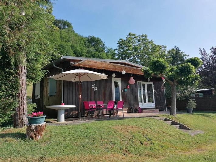 Chalet pour 4 personnes, avec jardin et vue