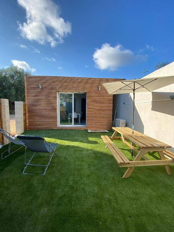 Appartement de vacances pour 4 personnes, avec jardin