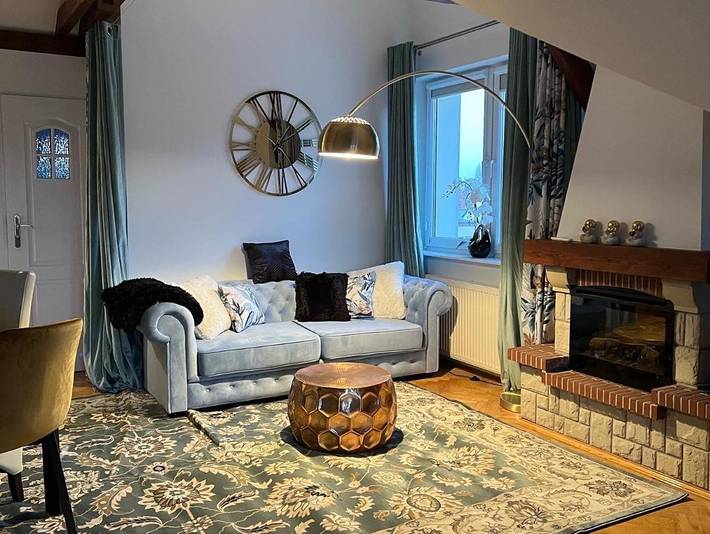 Apartament wakacyjny dla 10 osób, z balkon w Ostróda