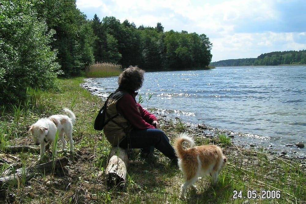 Ganze Wohnung, Forsthaus Metzelthin - Urlaub mit Hund in Klosterwalde, Templin