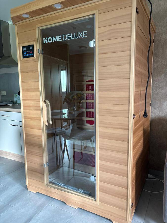 Gîte pour 4 personnes, avec Terrasse et Jardin ainsi que Sauna et Vue à Baelen