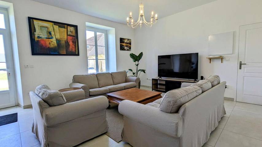 Maison de vacances pour 6 personnes, avec jardin, animaux acceptés