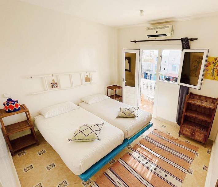 Hôtel pour 2 personnes, avec terrasse et vue à Taghazout (village) - 2