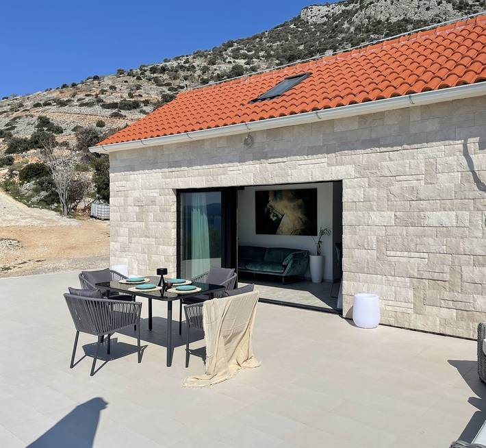 Villa für 2 Personen, mit Garten und Meerblick in Kroatien - 4