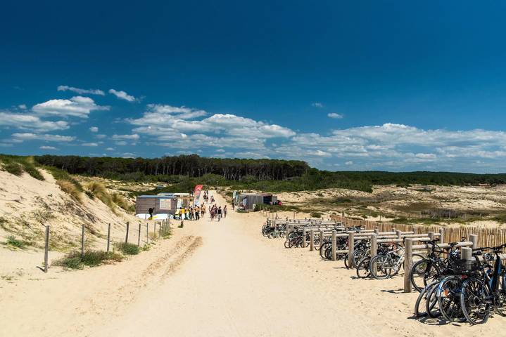 Camping für 6 Personen, mit Pool und Terrasse, mit Haustier in Biscarrosse - 2