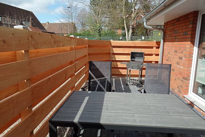 Ferienwohnung für 2 Personen, mit Terrasse und Garten, mit Haustier in Norgaardholz