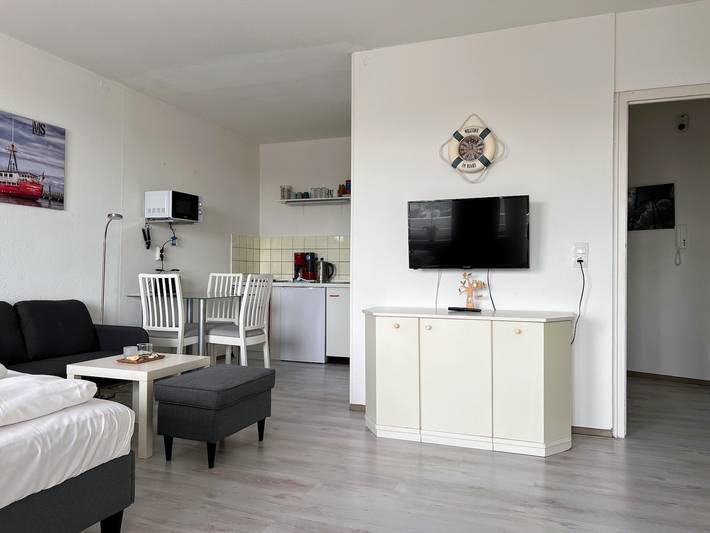 Ferienhaus mit Meerblick für 3 Personen, mit Pool und Sauna sowie Seeblick und Balkon in Cuxhaven - 4