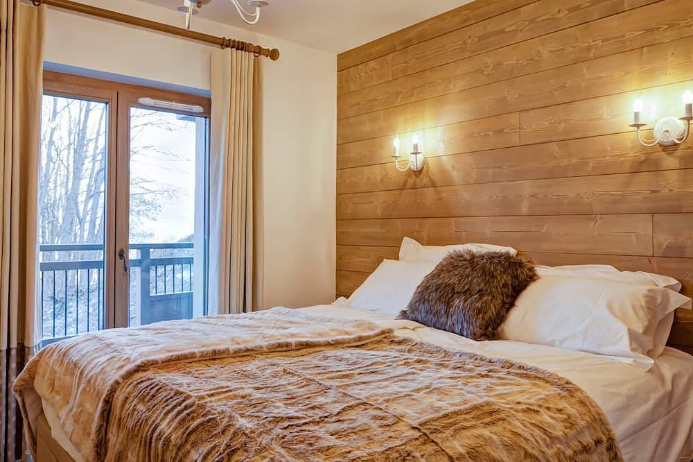 Ganze Wohnung, Apartment für 12 mit Balkon, Kamin und Wlan in La Tania in La Tania, La Perrière