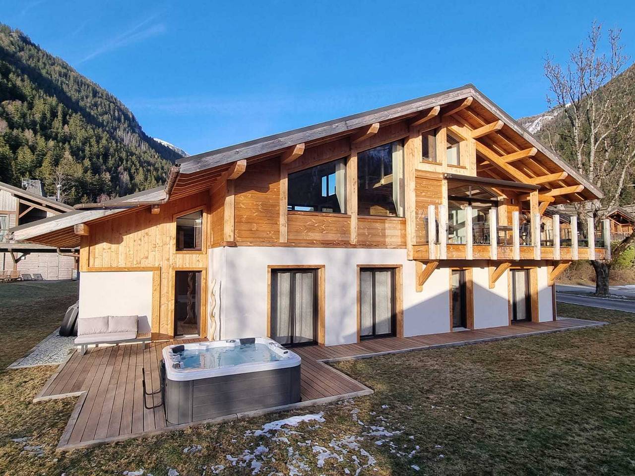Chalet avec jacuzzi et animaux admis, vue Mont-Blanc in Brevent-Flegere, Chamonix-Mont-Blanc