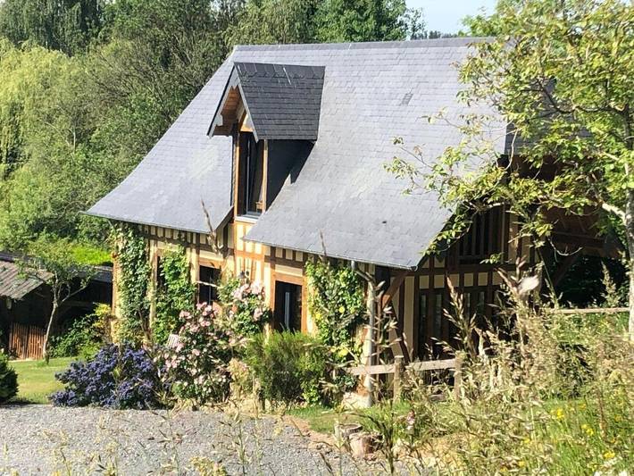 Location de vacances pour 6 personnes, avec vue et jardin, animaux acceptés à Bonneville-la-Louvet - 4