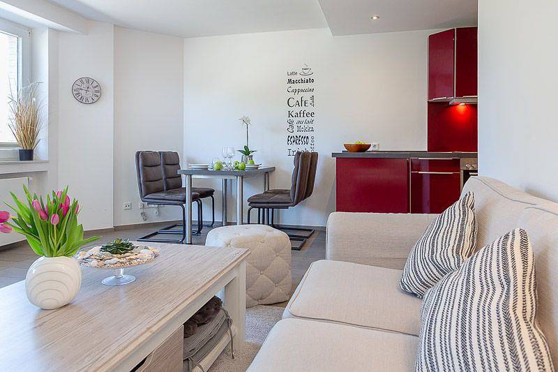 Ganze Wohnung, Modernes 2-Zimmerappartement, wenige Minuten von City und Strand entfernt. in Westerland, Sylt (Gemeinde)