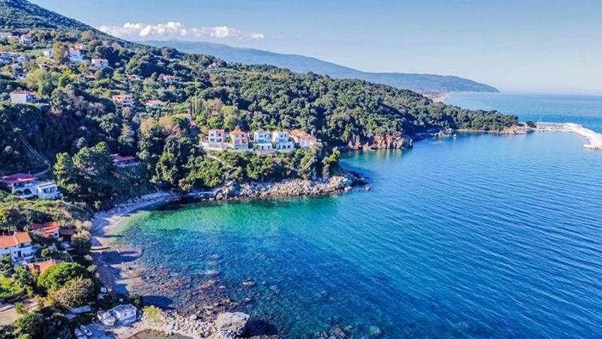 Ferienhaus 'Art Of Luxury Superior Villa' mit Meerblick, privater Terrasse und Klimaanlage in Agia