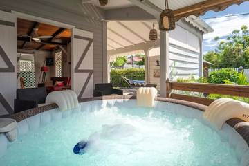 Cottage pour 6 personnes, avec jardin à Saint-François