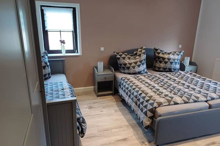 Ferienwohnung für 6 Personen, mit Garten