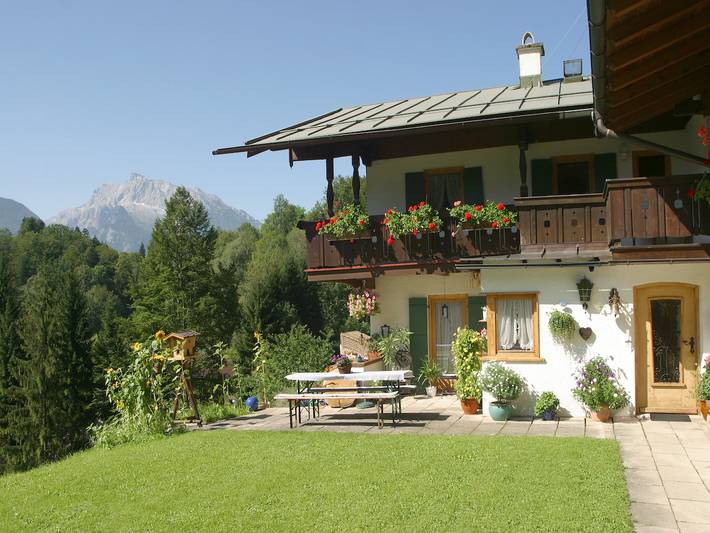Ferienwohnung für 2 Personen, mit Balkon und Garten in Bischofswiesen - 2