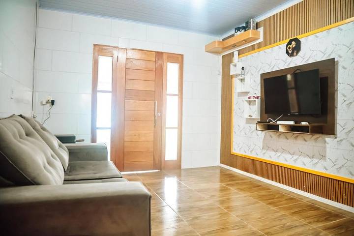 Casas e apartamentos de temporada para 8 pessoas, com balcão, com animais de estimação em Jaguaruna