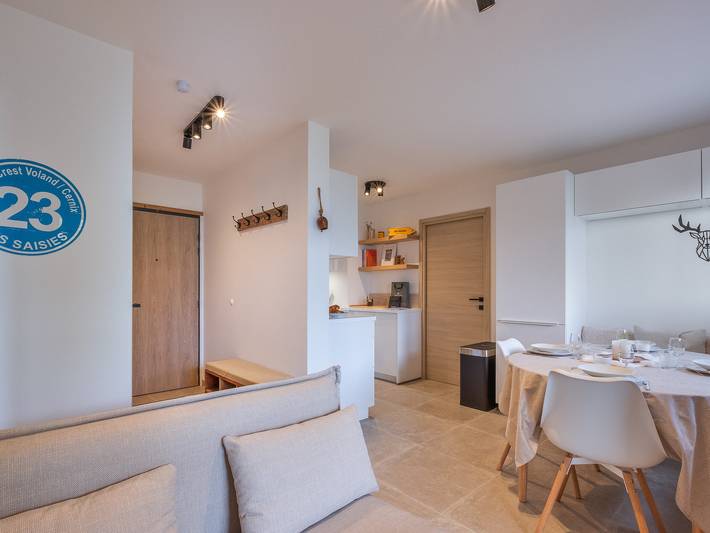 Gîte pour 4 personnes, avec balcon à Cohennoz - 2