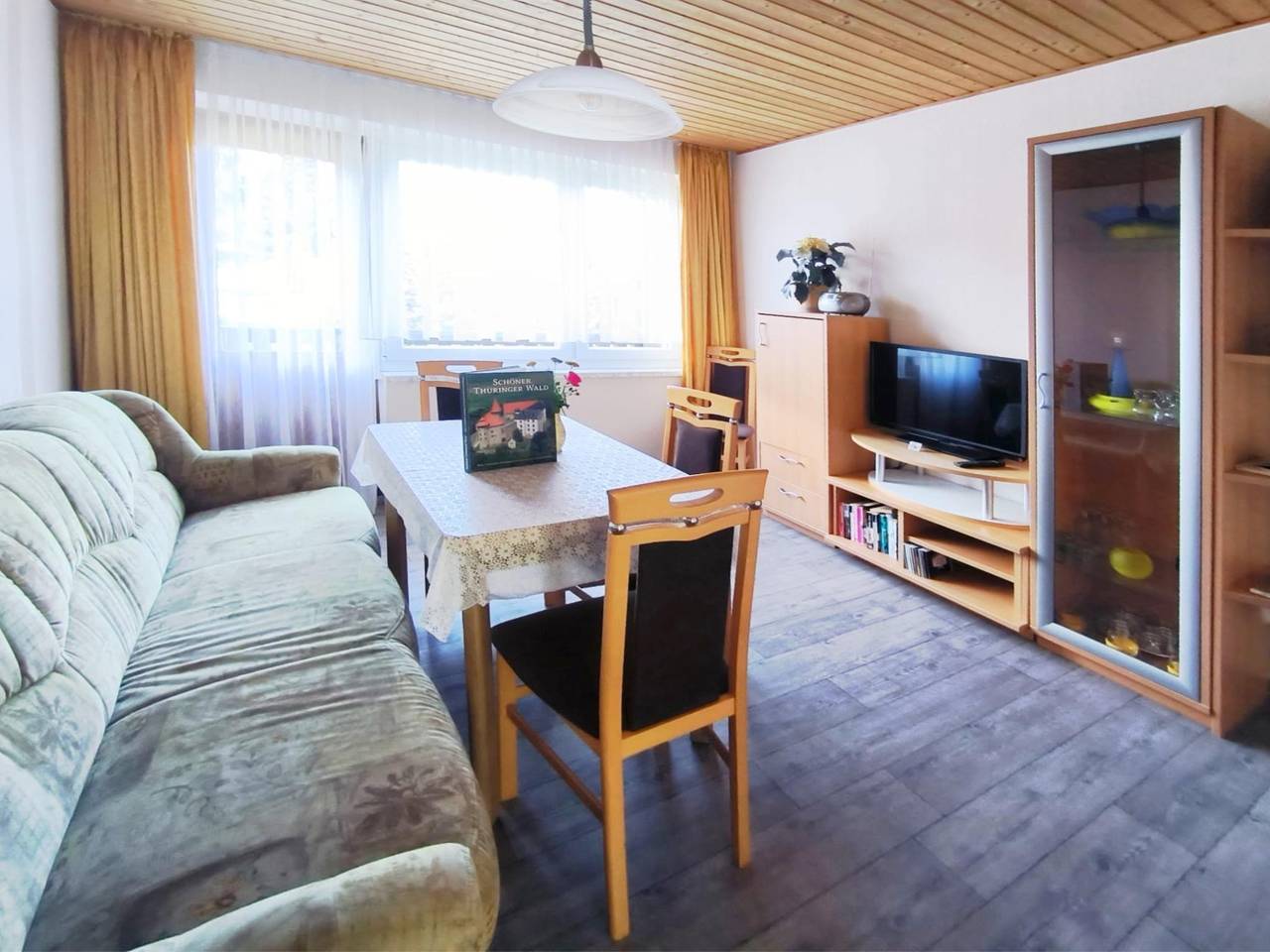 Ferienhaus mit Garten im Thüringer Wald in Nahetal-Waldau, Hildburghausen und Umgebung