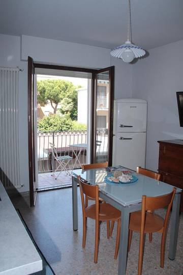 Gîte pour 4 personnes, avec balcon et vue à Pineto