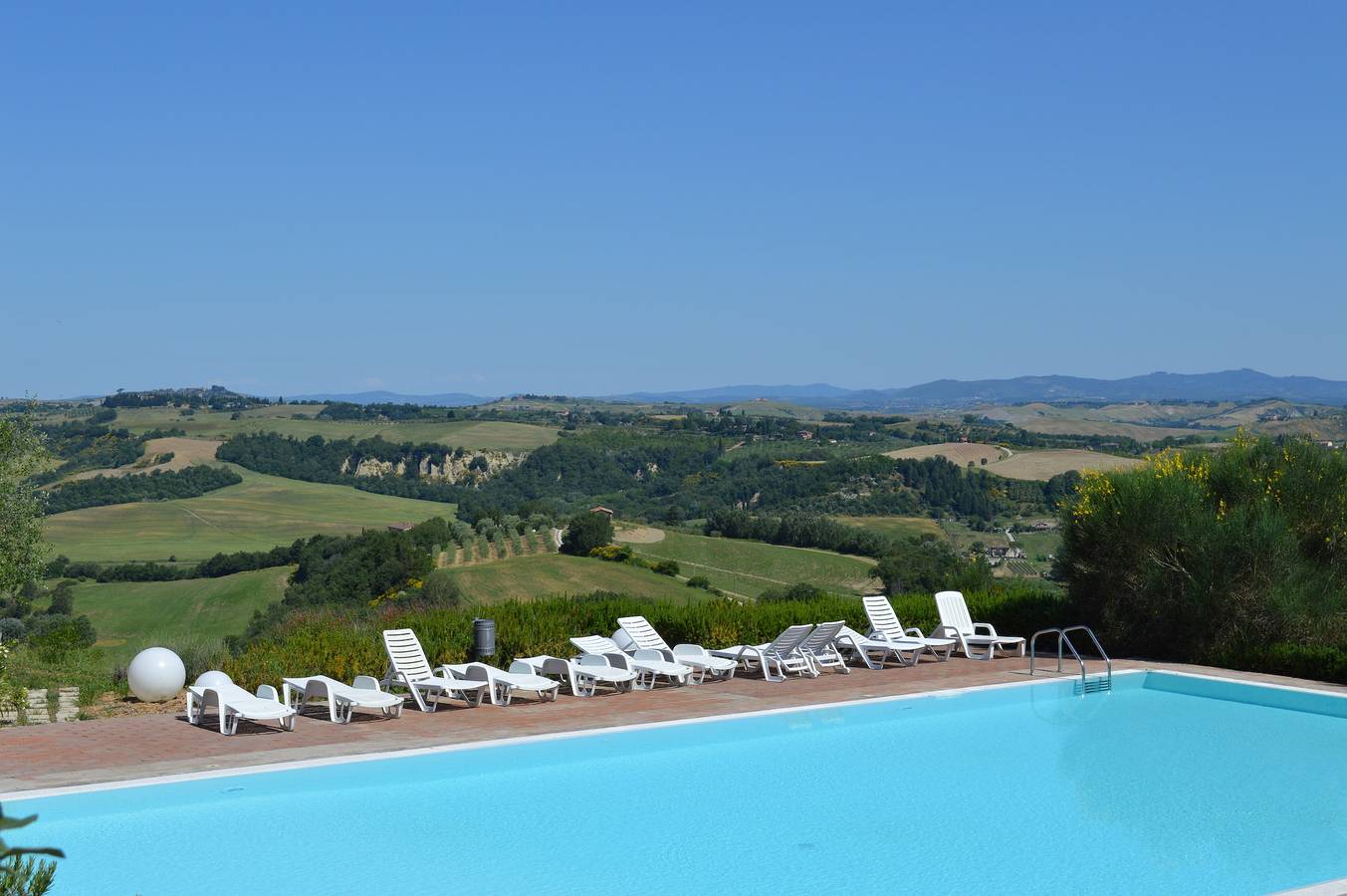 Haus mit privatem Garten in Crete Senesi in Asciano, Siena Provinz