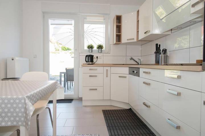 Ferienwohnung für 3 Personen, mit Balkon und Terrasse sowie Garten und Ausblick in Zweibrücken - 4