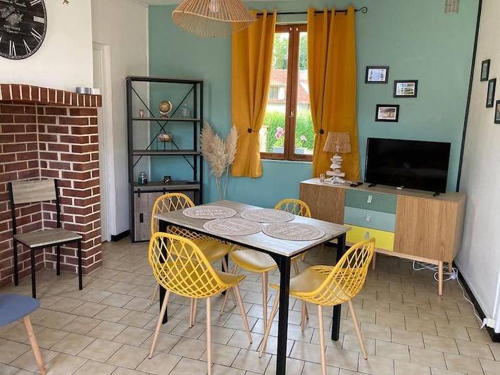 Location de vacances pour 4 personnes, avec jardin, animaux acceptés à Saint-Blimont