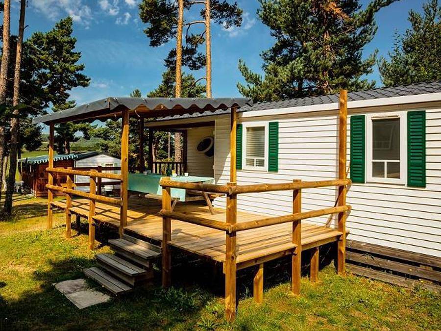 Camping Les Sous Bois du Lac - Mobilheim 6 personen - Ophéa Classique 2 Zimmer 4/6 Pers. in Chastanier, Mende und Umgebung
