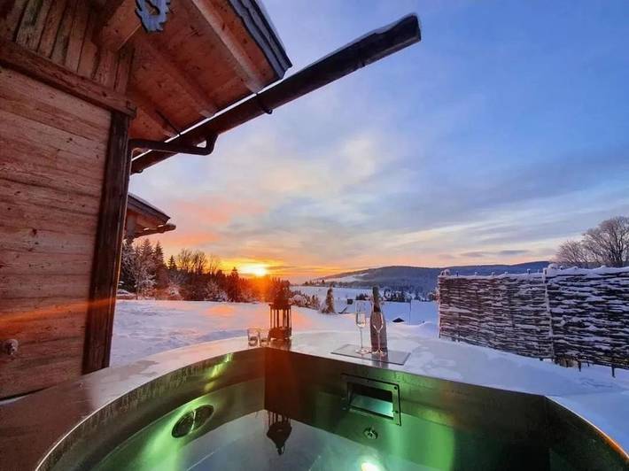 Ferienhaus für 2 Personen, mit Whirlpool und Garten sowie Sauna und Pool in Haidmühle - 4