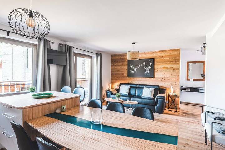 Appartement de vacances pour 6 personnes, avec balcon