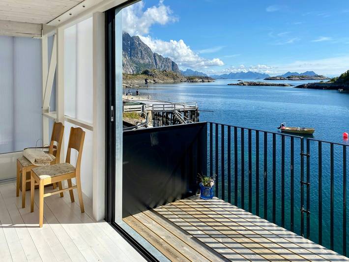 Ferienhaus für 11 Personen, mit Terrasse auf den Lofoten - 3