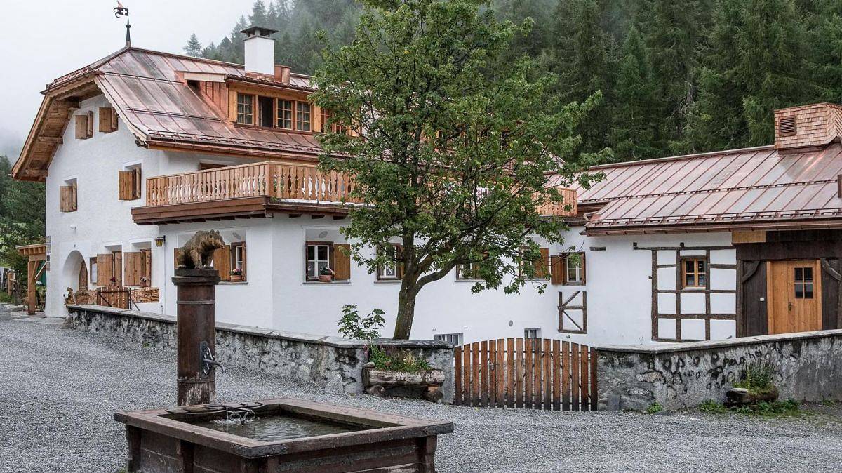 Hotel Crusch Alba S-charl - Einzelzimmer mit Dusche/Wc, Typ B in S-charl, Scuol