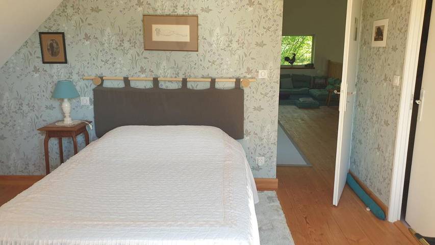 Location de vacances pour 3 personnes, avec jardin ainsi que terrasse et vue à La Châtre - 2