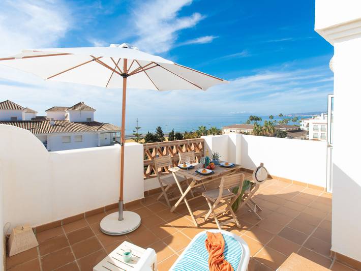 Vakantiewoning voor 2 personen, met Balkon en Terras in Torrox Costa