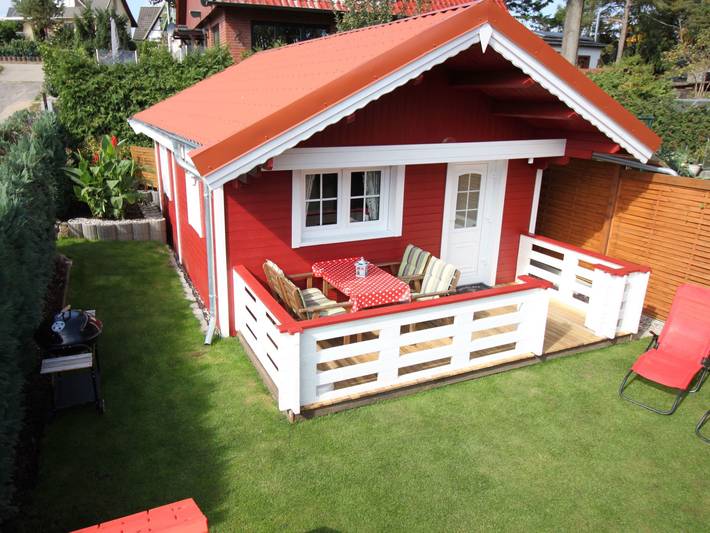 Bungalow für 4 Personen, mit Terrasse und Garten in Plau am See