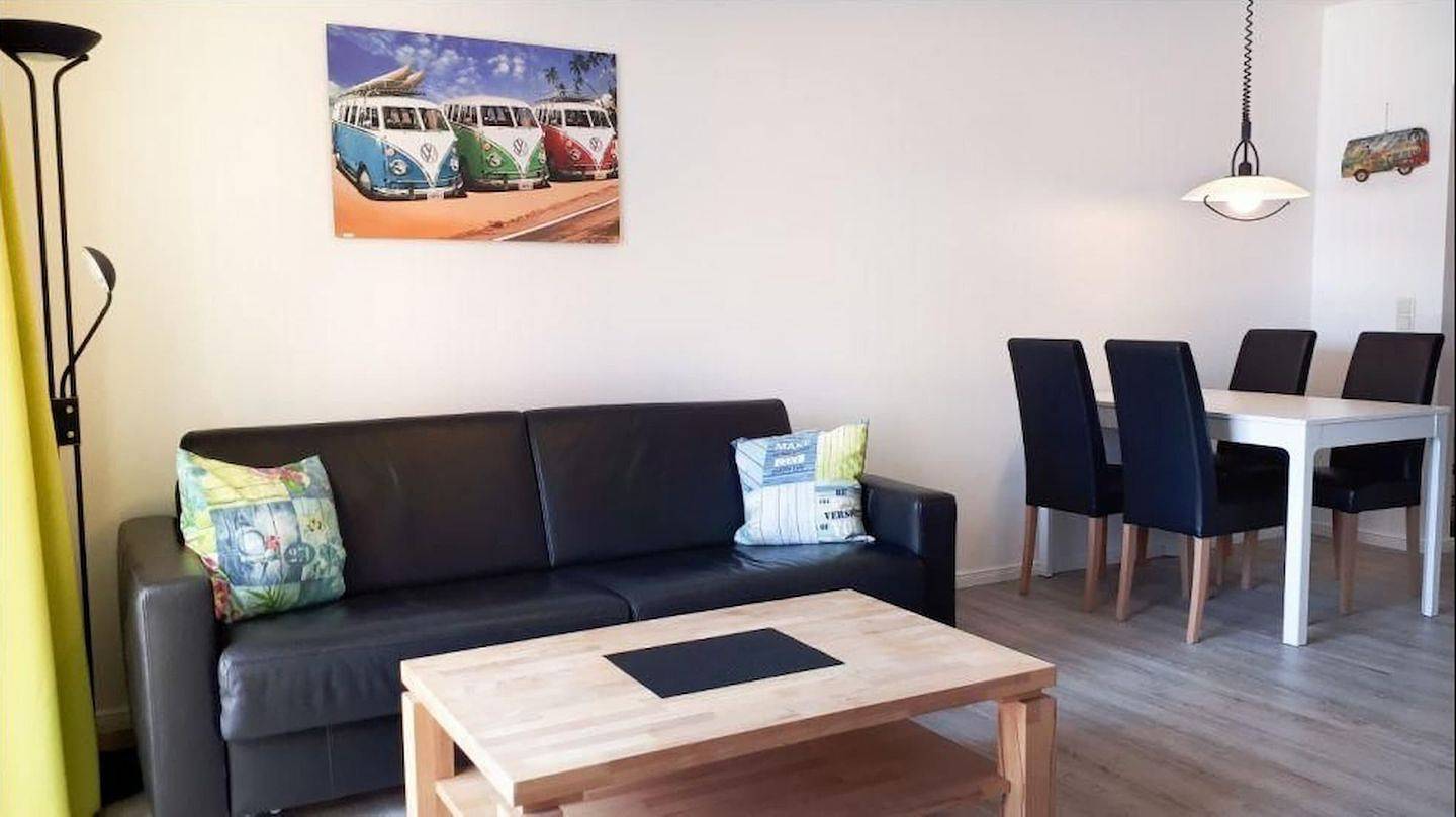 Ganze Wohnung, Komfortables Apartment am Yachthafen Orth mit moderner Ausstattung und Strandnähe in Westfehmarn, Fehmarn
