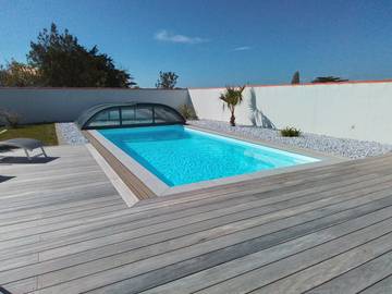 Gîte pour 5 personnes, avec jardin et jacuzzi ainsi que piscine et terrasse en Vendée