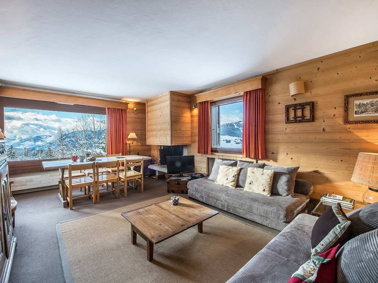 Appartement entier, Appartement 3 pièces pour 6 pers., proche pistes et golf, balcon, garage, Wifi, Megève in Megève, Pays du Mont-Blanc