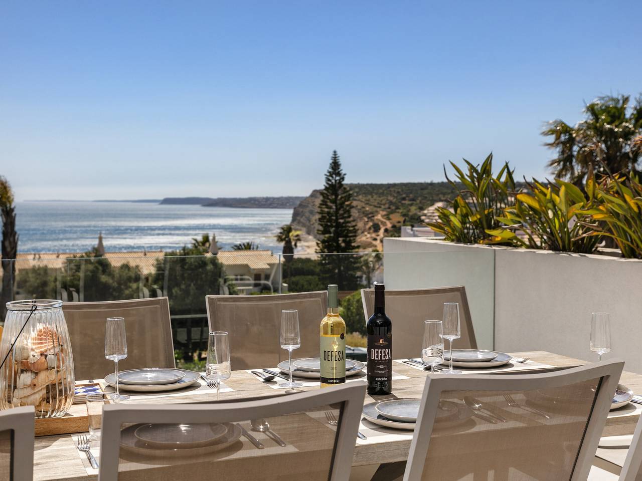 Villa con piscina, vista al mar, Ac - 8 pers. in Santa Maria, São Gonçalo de Lagos
