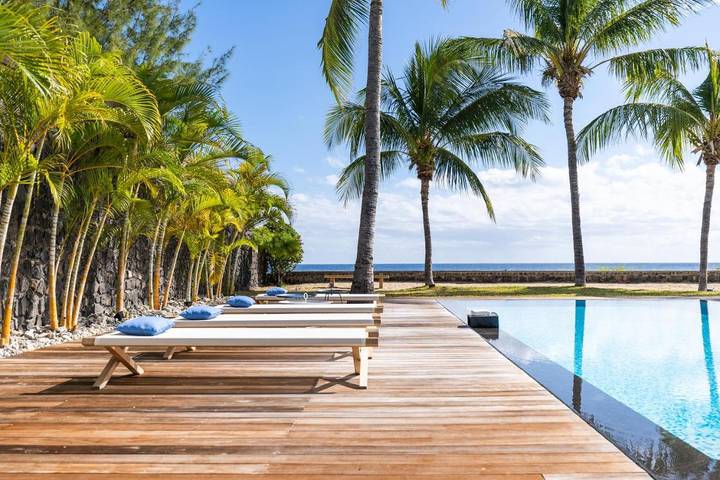 Villa pour 8 personnes, avec jardin ainsi que piscine et vue dans Saint-Gilles les Bains - 2