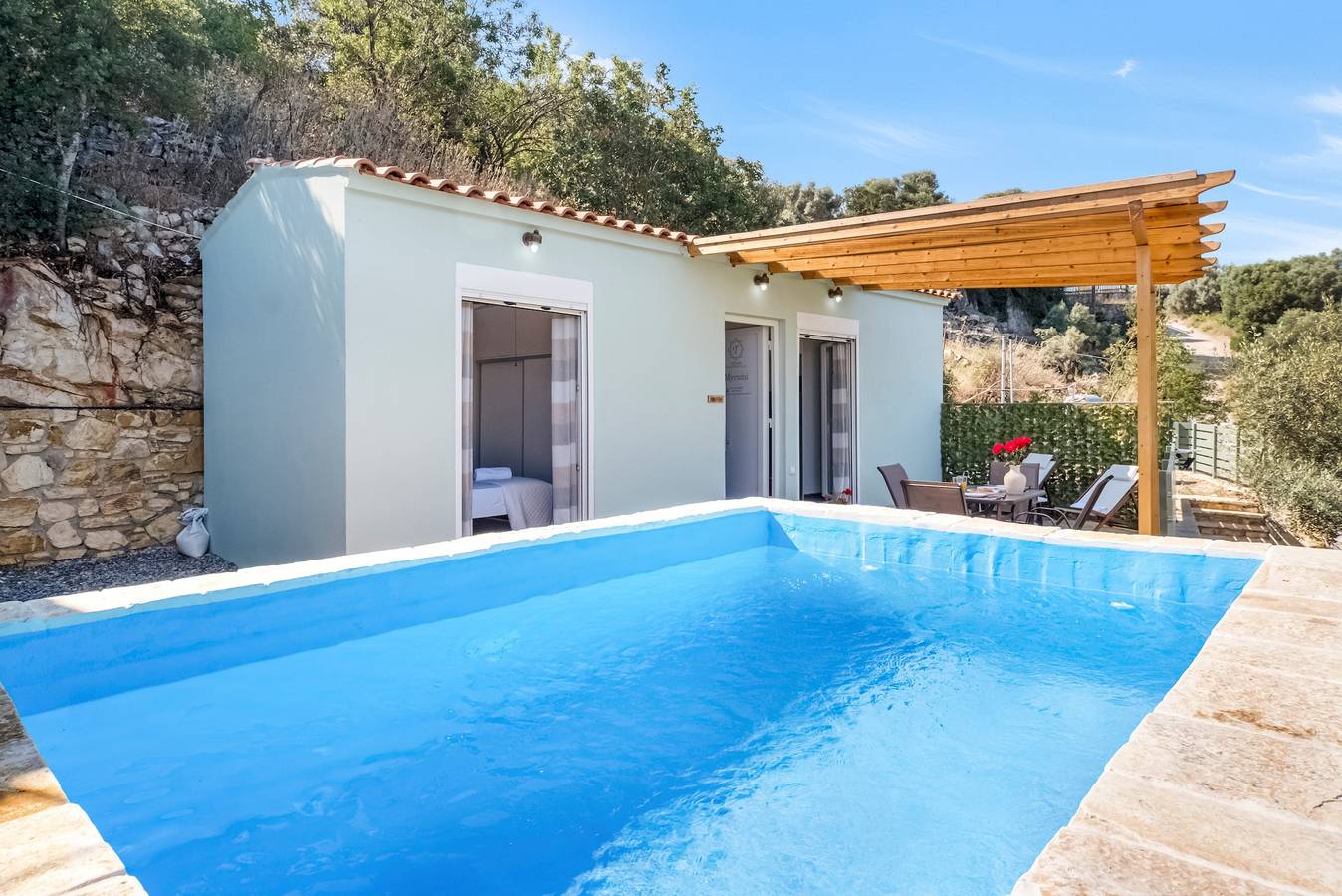 Villa With Pool for 4 People in Katomeri, Meganisi