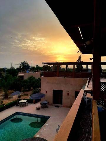 Gîte pour 2 personnes, avec vue et jardin ainsi que terrasse et piscine à Taroudant