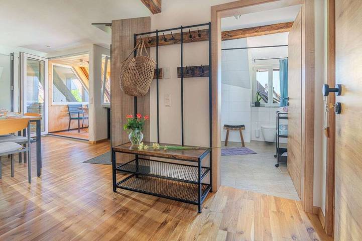 Ferienwohnung für 7 Personen, mit Balkon und Garten sowie Sauna in Dornstetten