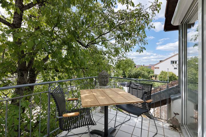 Ferienwohnung für 3 Personen, mit Balkon in Markelfingen - 2