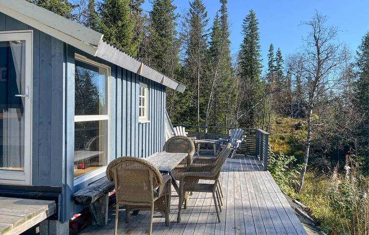 Ferienhaus für 7 Personen, mit Terrasse und Garten sowie Ausblick - 1