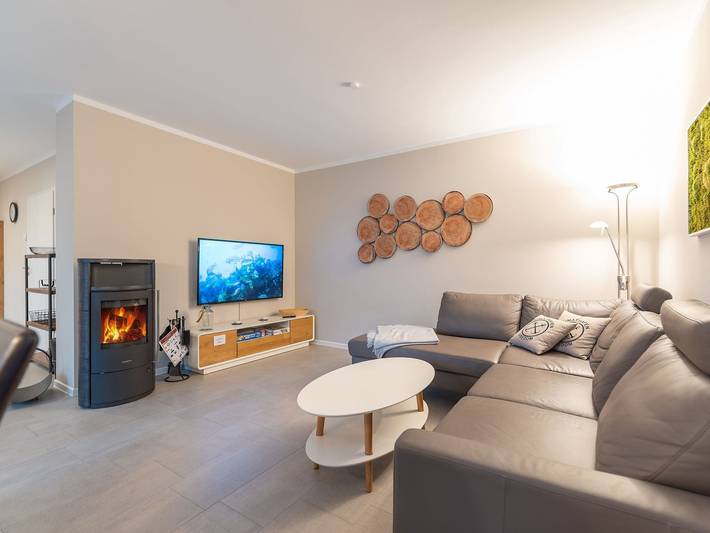 Ferienhaus für 6 Personen, mit Terrasse und Garten sowie Sauna und Ausblick in Kamminke