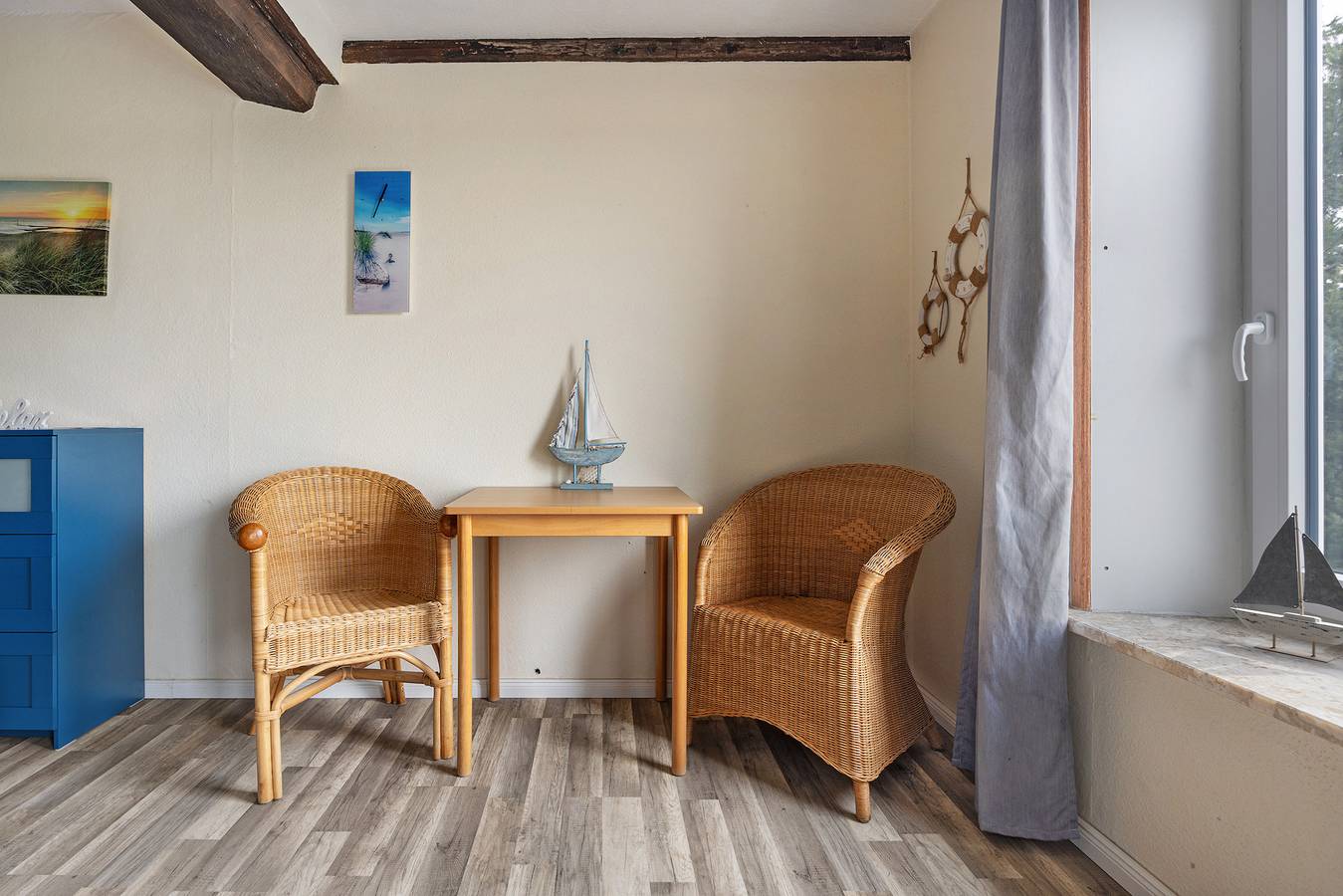 Zimmer 'Das Möwennest' mit Gemeinschaftsterrasse und Gemeinschaftsgarten in Barlt, Sankt Michaelisdonn und Umgebung