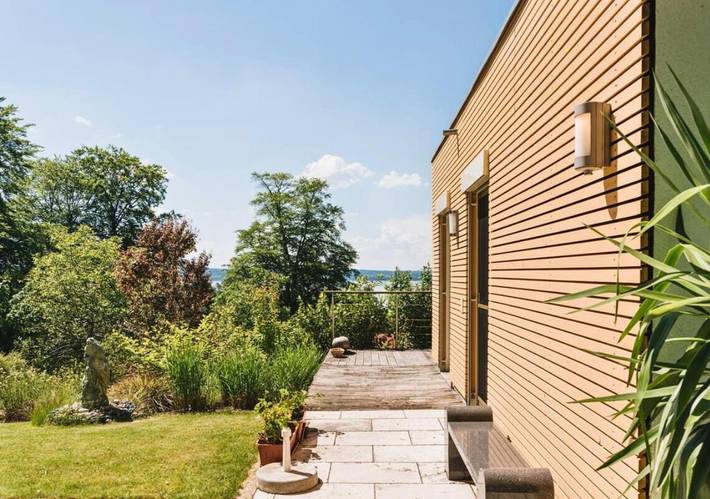 Ferienwohnung für 3 Personen, mit Ausblick und Garten sowie Seeblick in Herrsching - 4