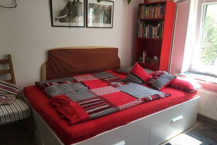 Appartement de vacances pour 2 personnes, avec sauna ainsi que jardin et vue