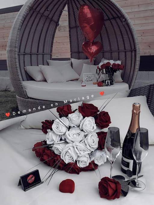 Maison de vacances pour 2 personnes, avec sauna ainsi que jardin et jacuzzi